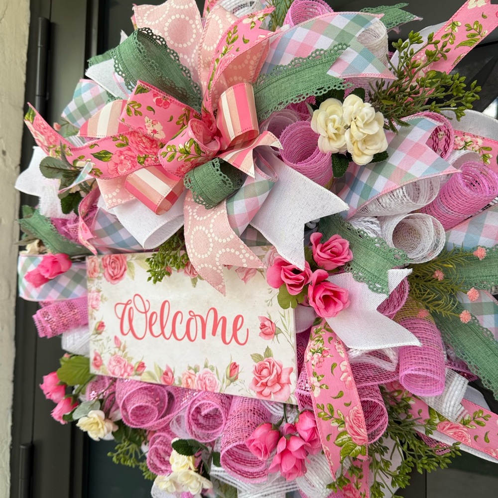 Welcome Spring Wreath 💐🌷 - Picture 3 of 6